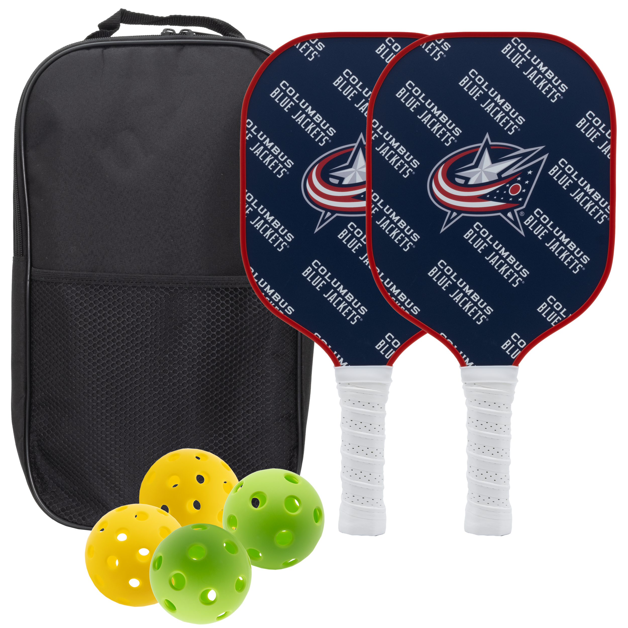 Columbus Blue Jackets Pickleball Paddle Set