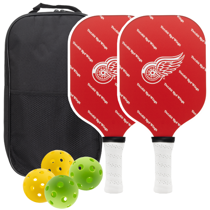 Detroit Red Wings Pickleball Paddle Set