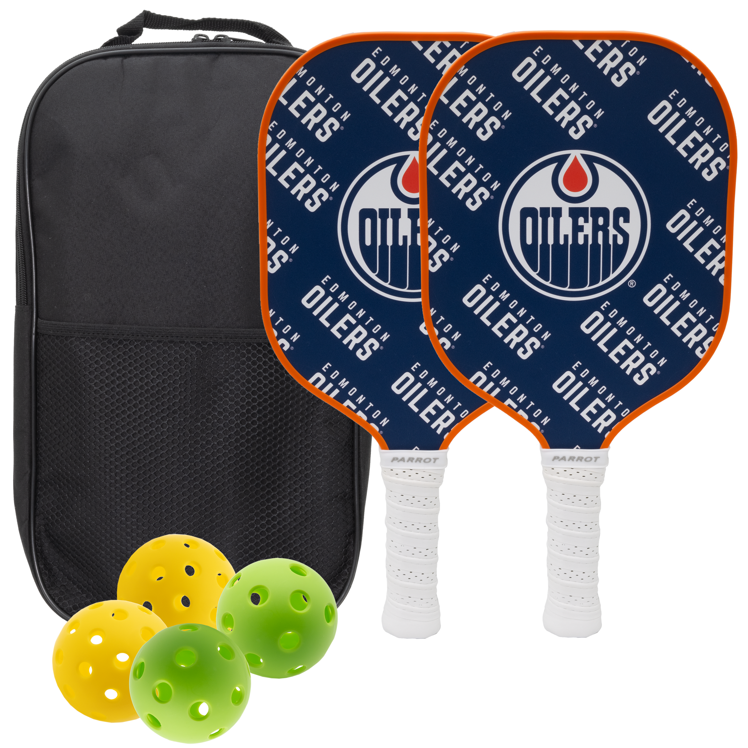 Edmonton Oilers Pickleball Paddle Set