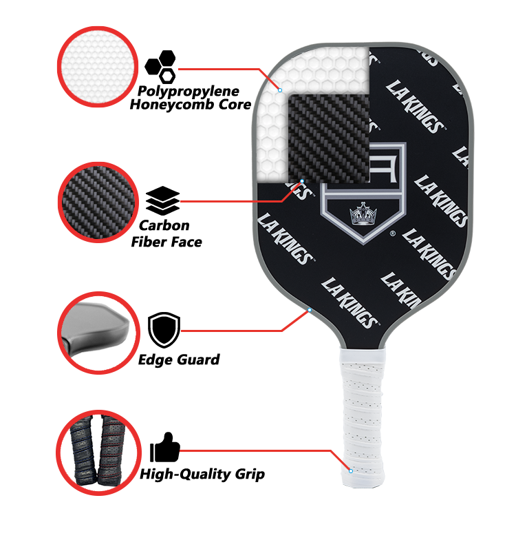 Los Angeles Kings Pickleball Paddle