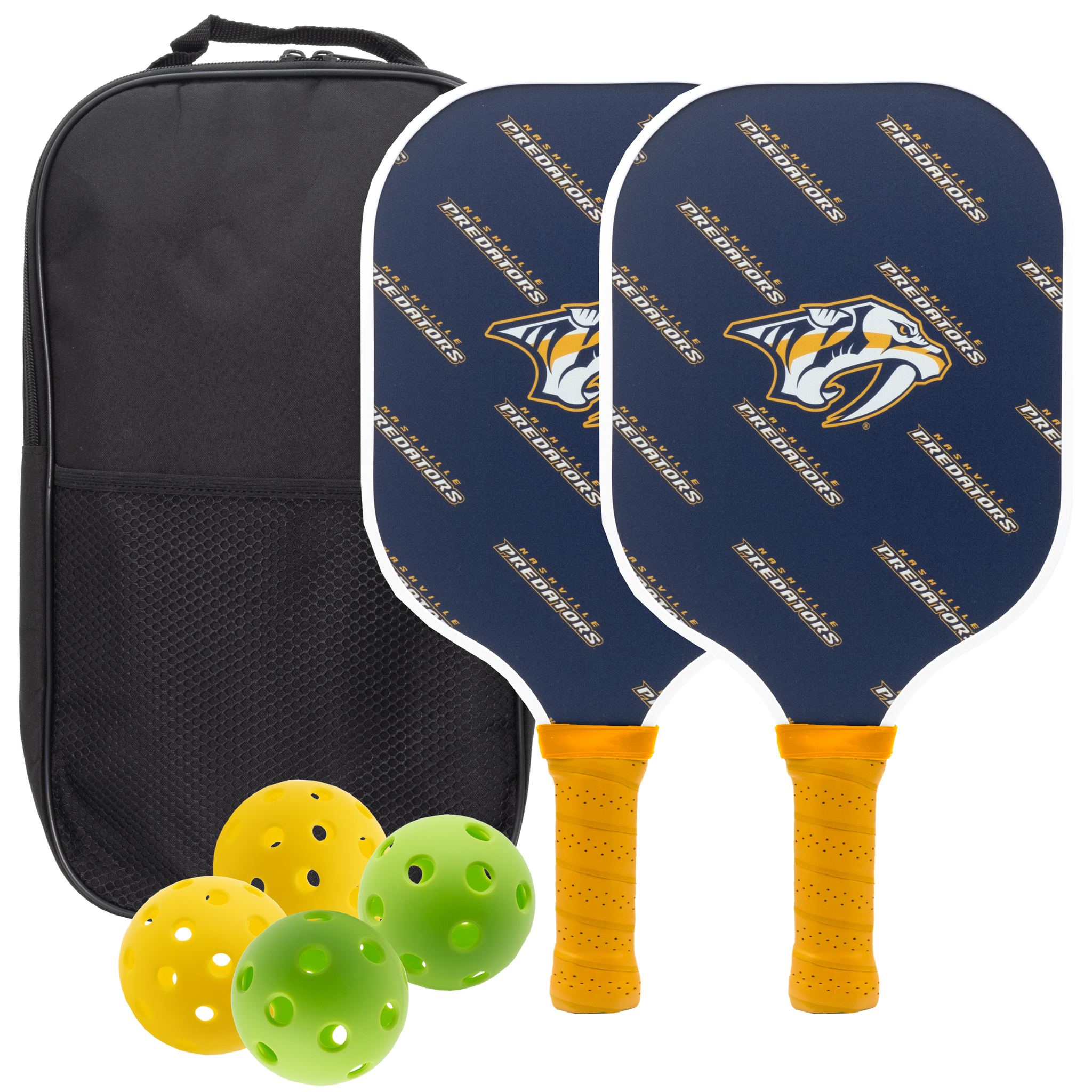 NASHVILLE PREDATORS PICKLEBALL PADDLE SET