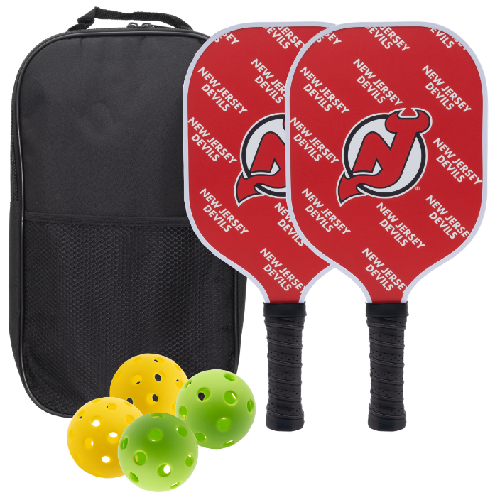 New Jersey Devils Pickleball Paddle Set