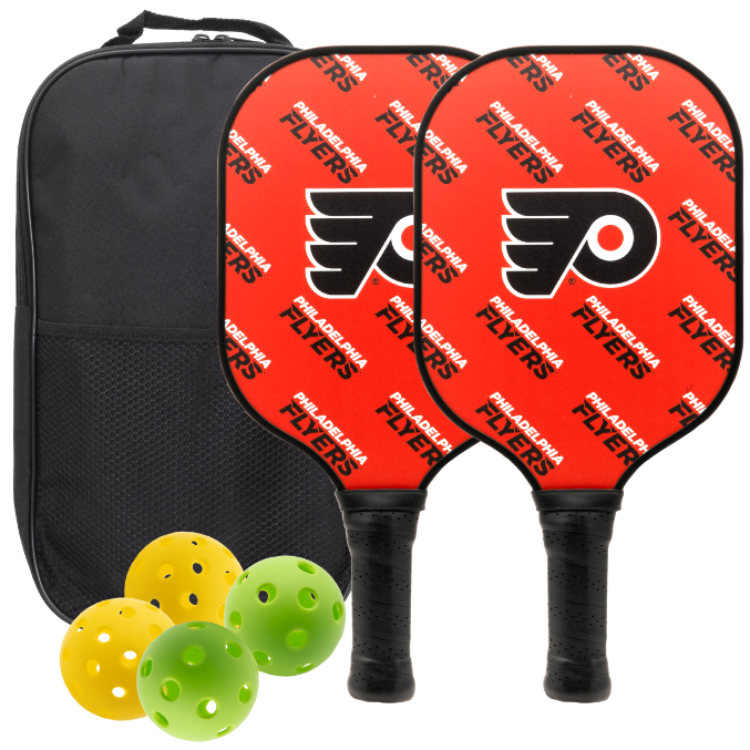 Philadelphia Flyers Pickleball Paddle Set