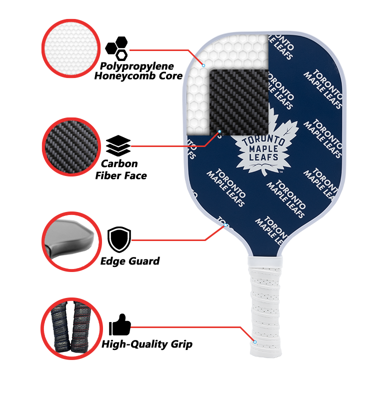 Toronto Maple Leafs Pickleball Paddle