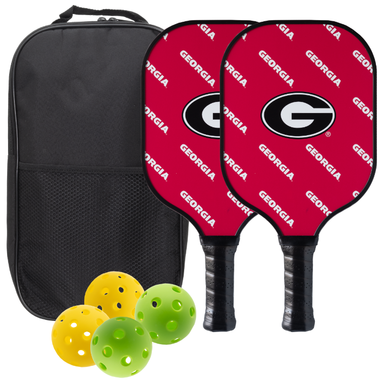 Georgia Bulldogs Pickleball Paddle Set
