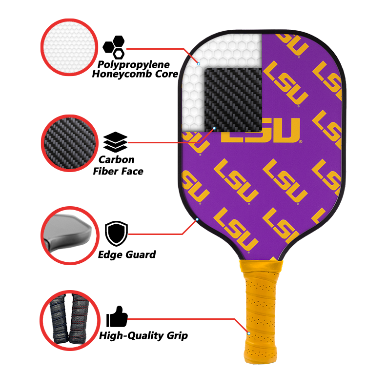 Lsu Tigers Pickleball Paddle