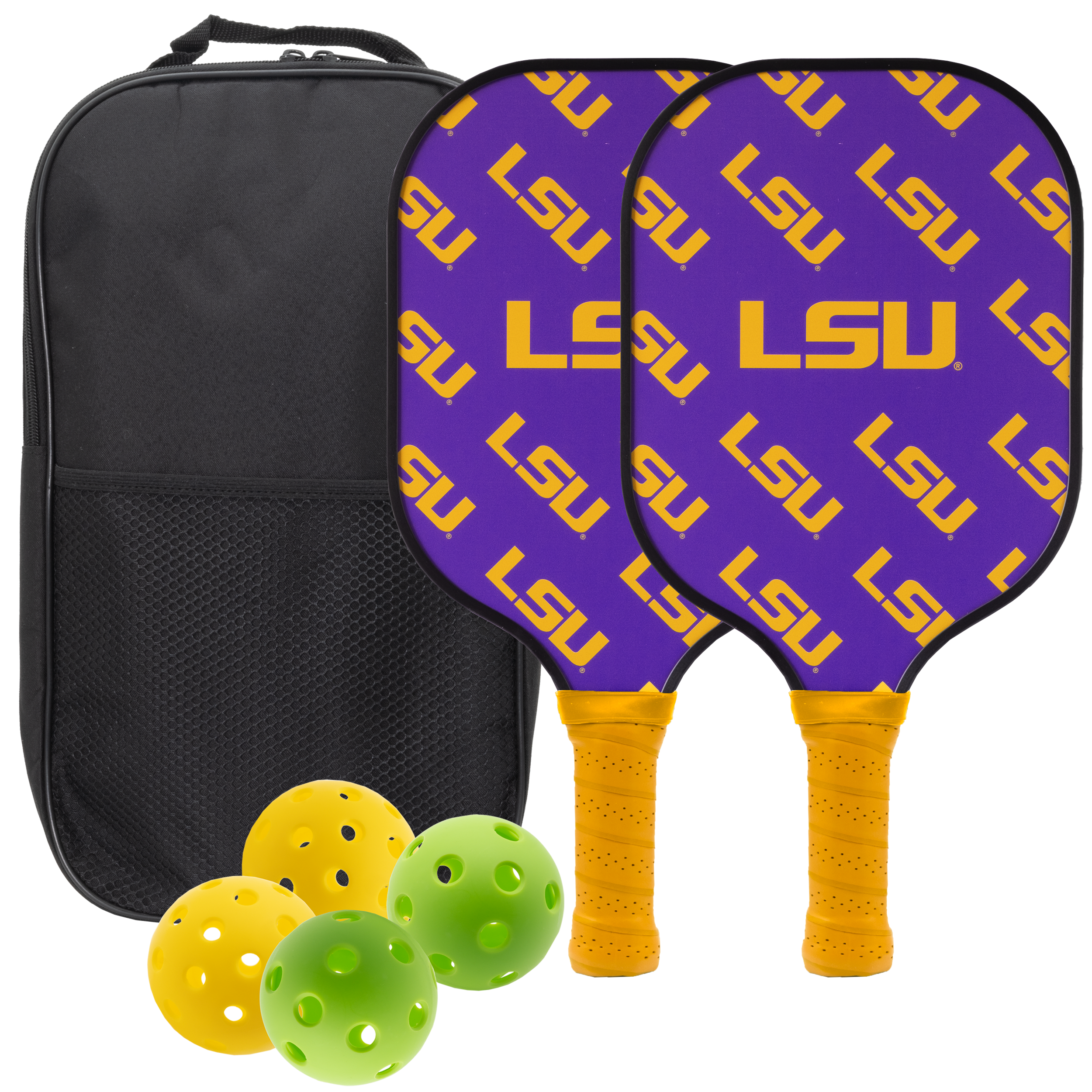Lsu Tigers Pickleball Paddle Set