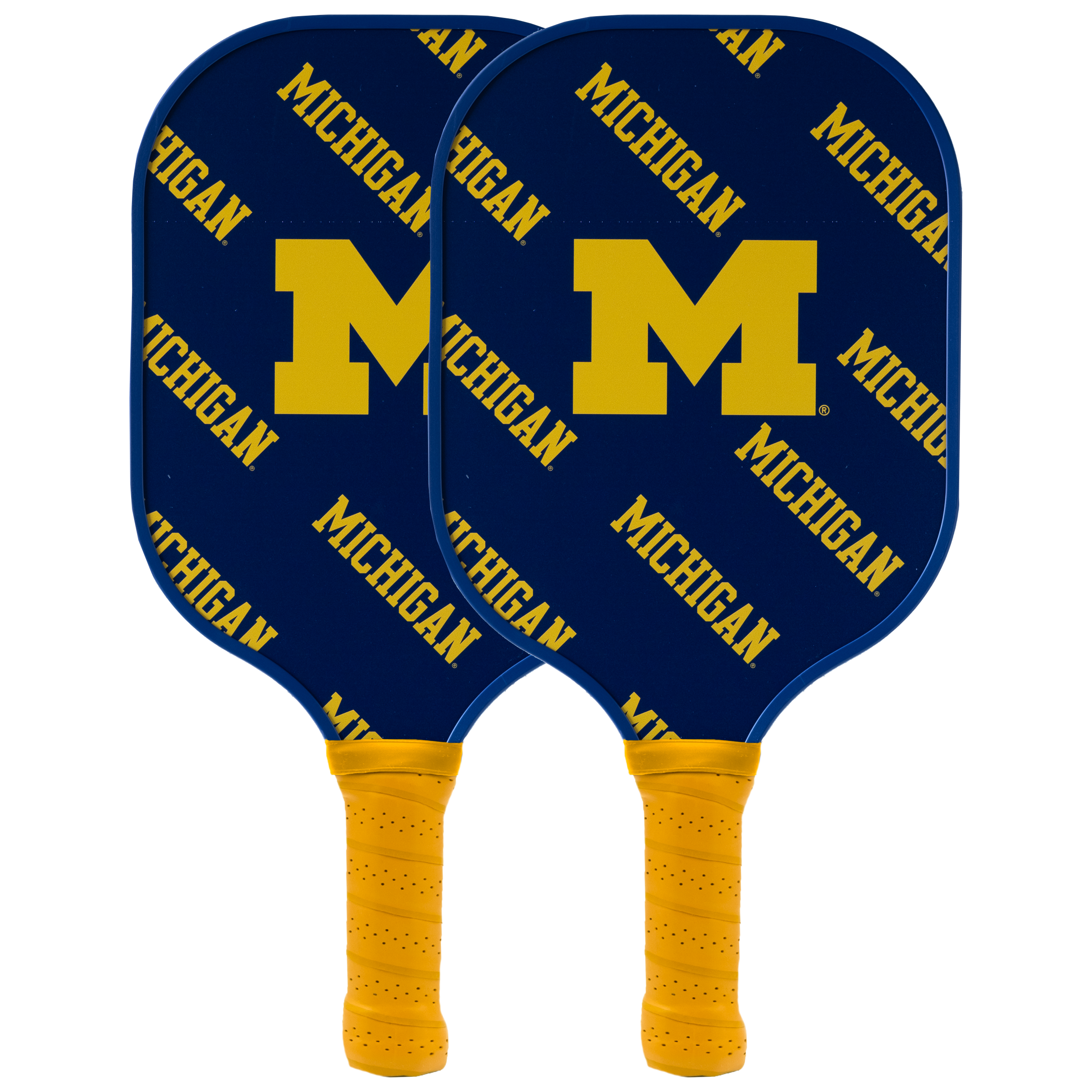 Michigan Wolverines Pickleball Paddle Set