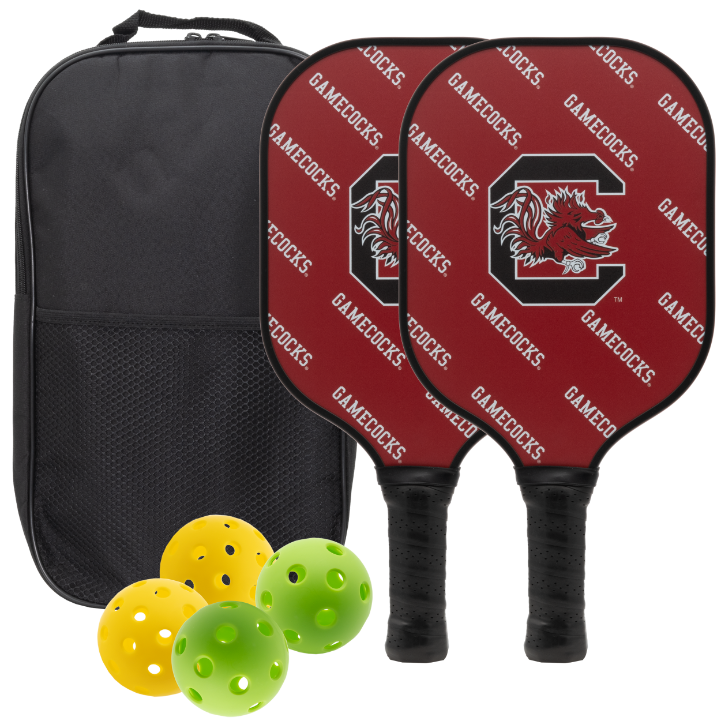South Carolina Gamecocks Pickleball Paddle Set