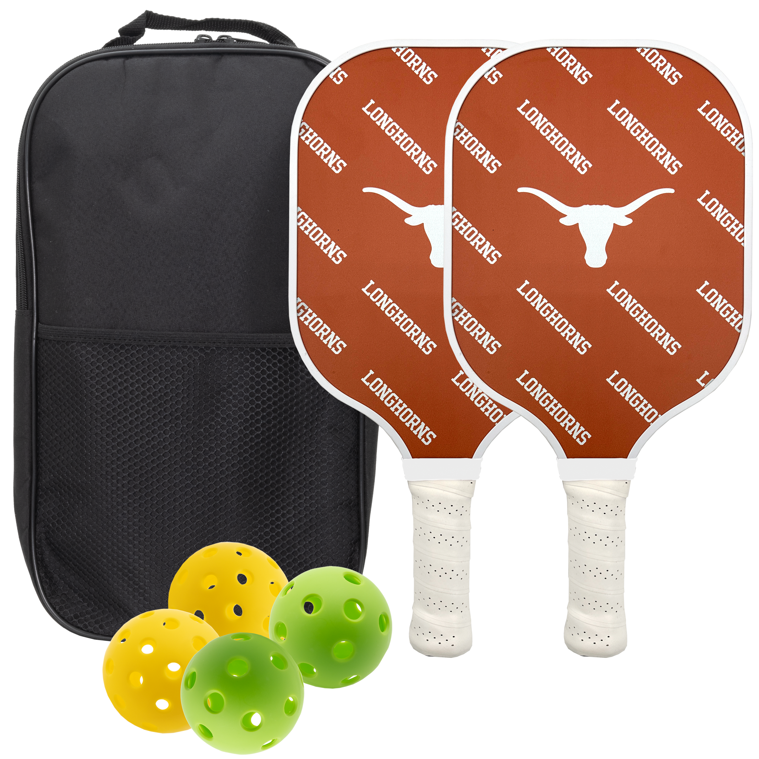 Texas Longhorns Pickleball Paddle Set