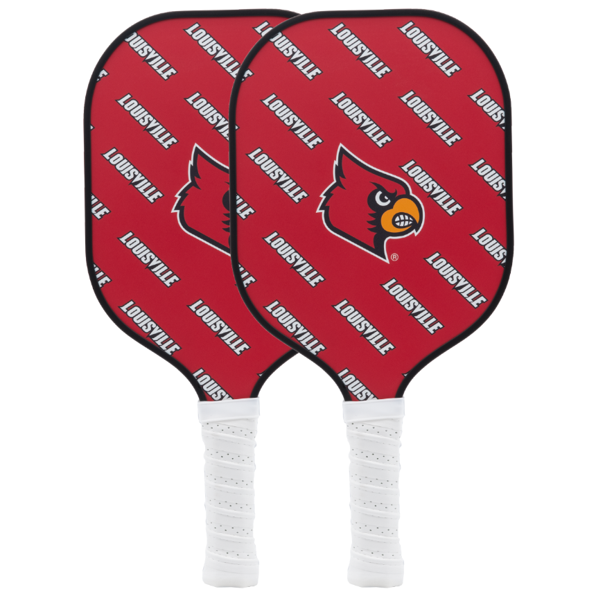Louisville Cardnials Pickleball Paddle Set