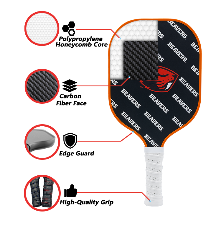 Oregon State Beavers Pickleball Paddle