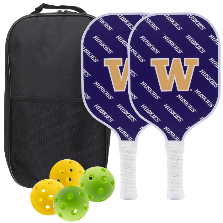 Washington Huskies Pickleball Paddle Set