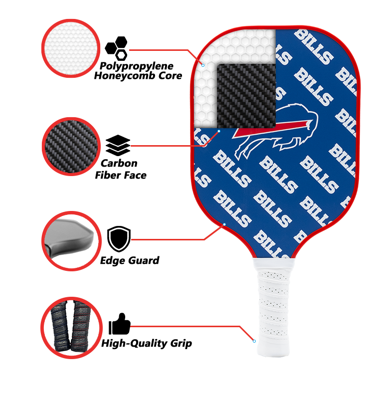 Buffalo Bills Pickleball Paddle