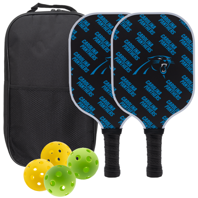 Carolina Panthers Pickleball Paddle Set