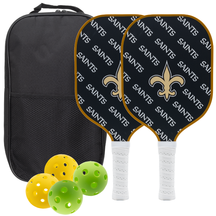 New Orleans Saints Pickleball Paddle Set