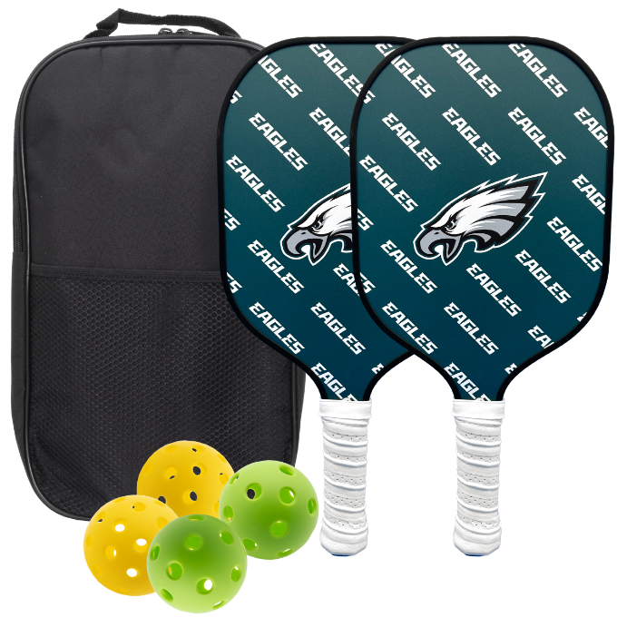 Philadelphia Eagles Pickleball Paddle Set