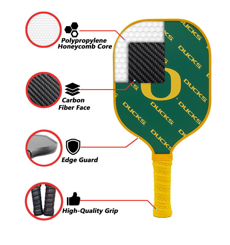Oregon Ducks Pickleball Paddle
