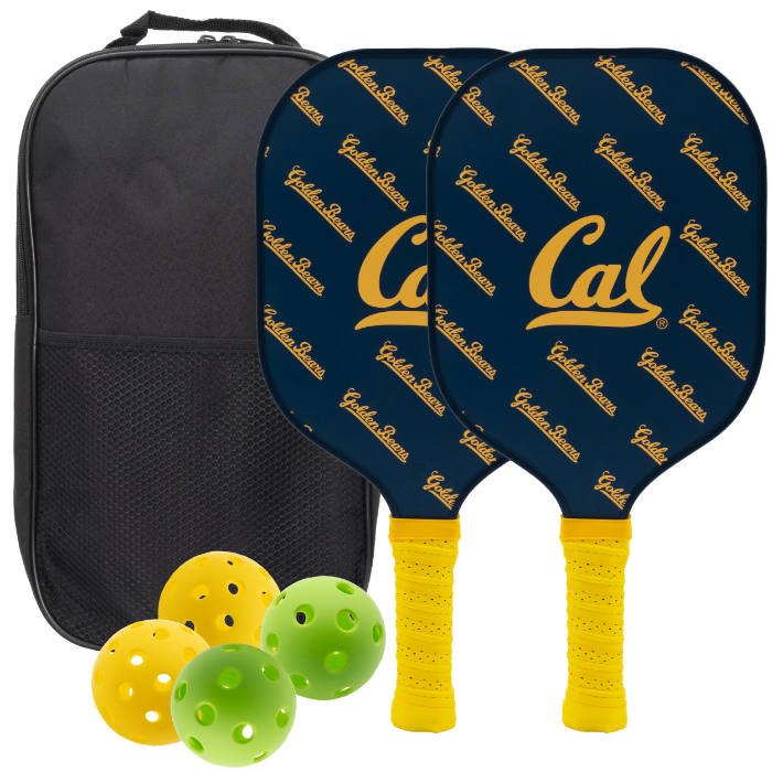California Golden Bears Pickleball Paddle Set Shop Pickleball Paddle Sets Parrot