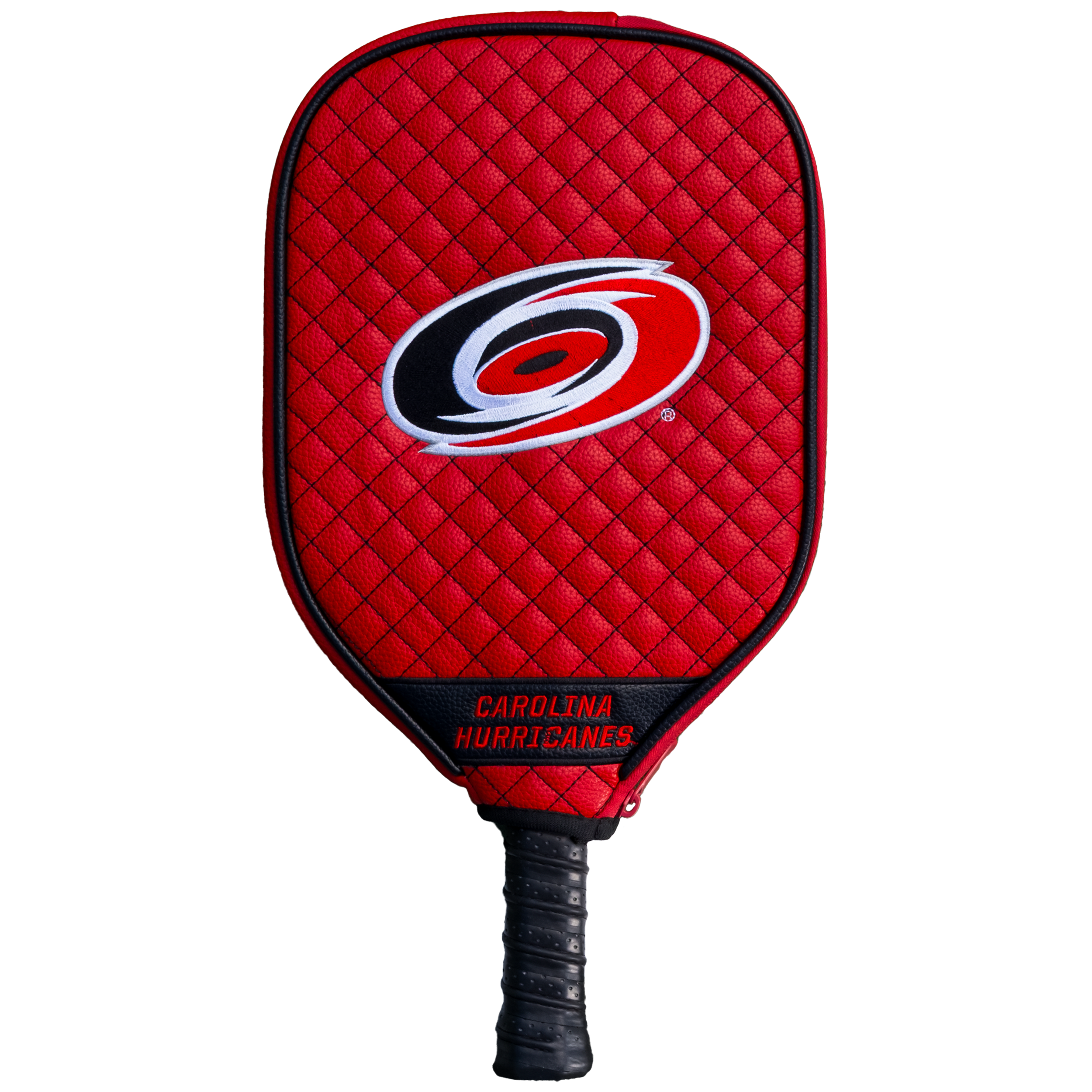 Carolina Hurricanes Quilted Pickleball Paddle Cover (Red)