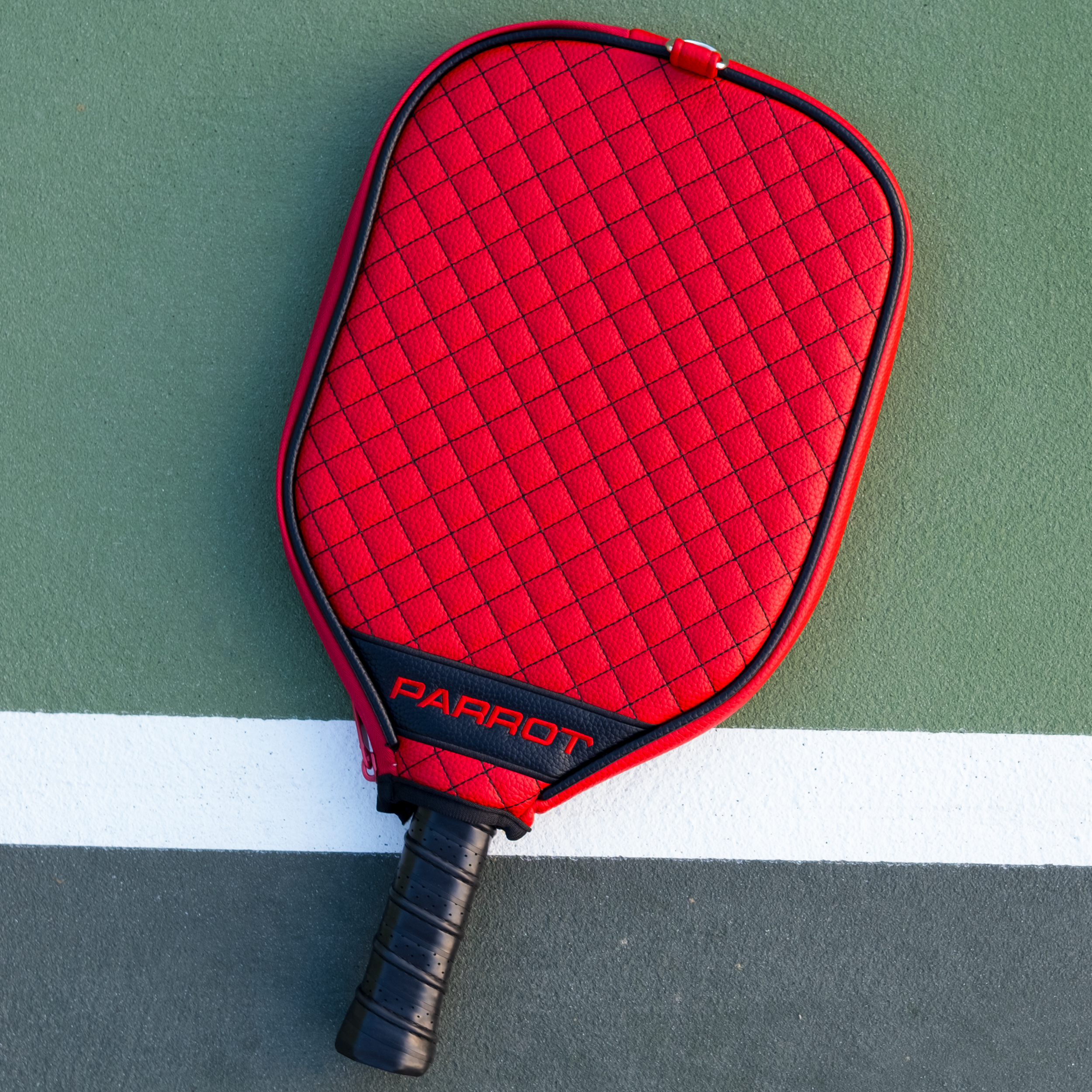 Chicago Blackhawks Quilted Pickleball Paddle Cover (Red)