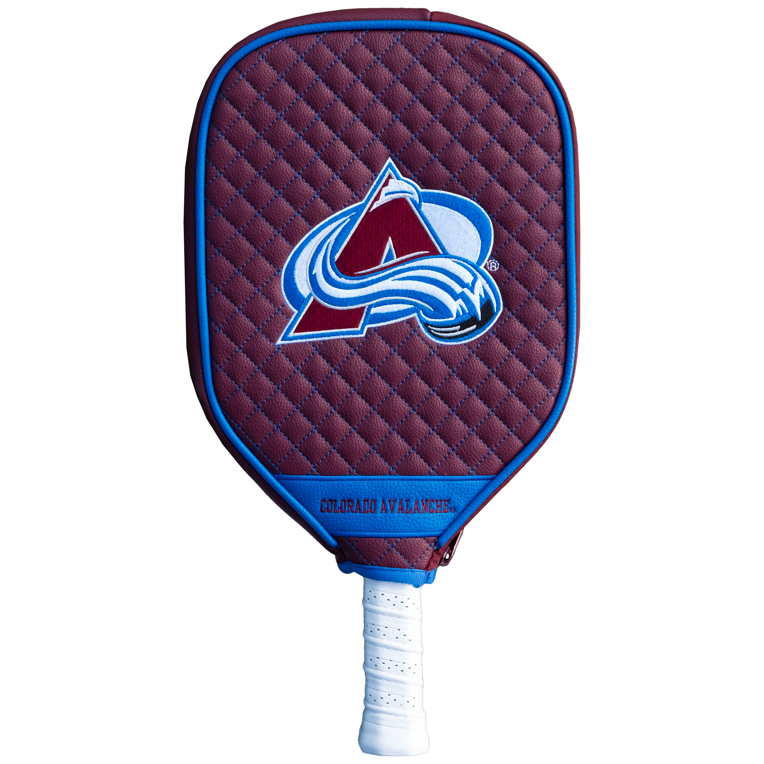 Colorado Avalanche Quilted Pickleball Paddle Cover (Maroon)