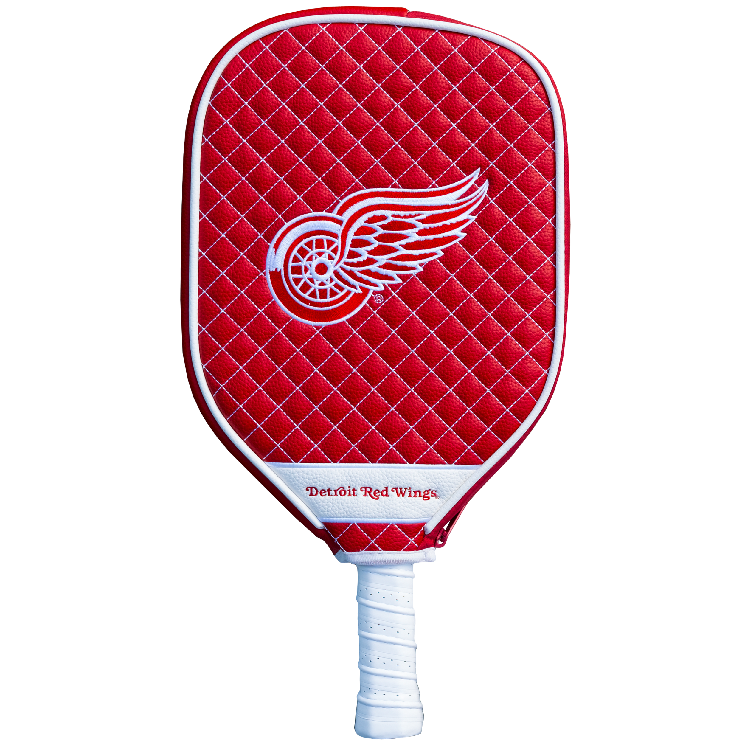 Detroit Red Wings Quilted Pickleball Paddle Cover (Red)