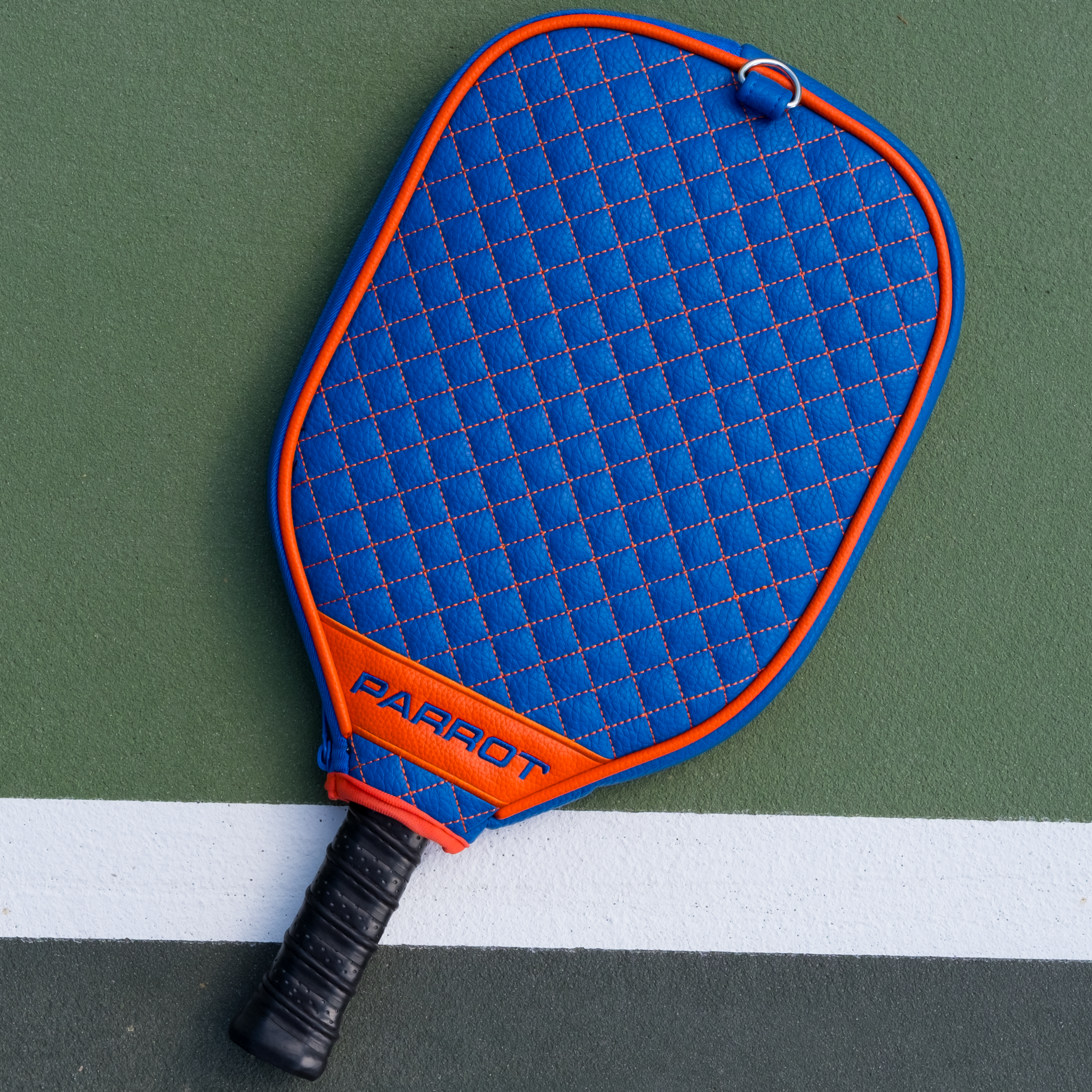 Edmonton Oilers Quilted Pickleball Paddle Cover (Royal)