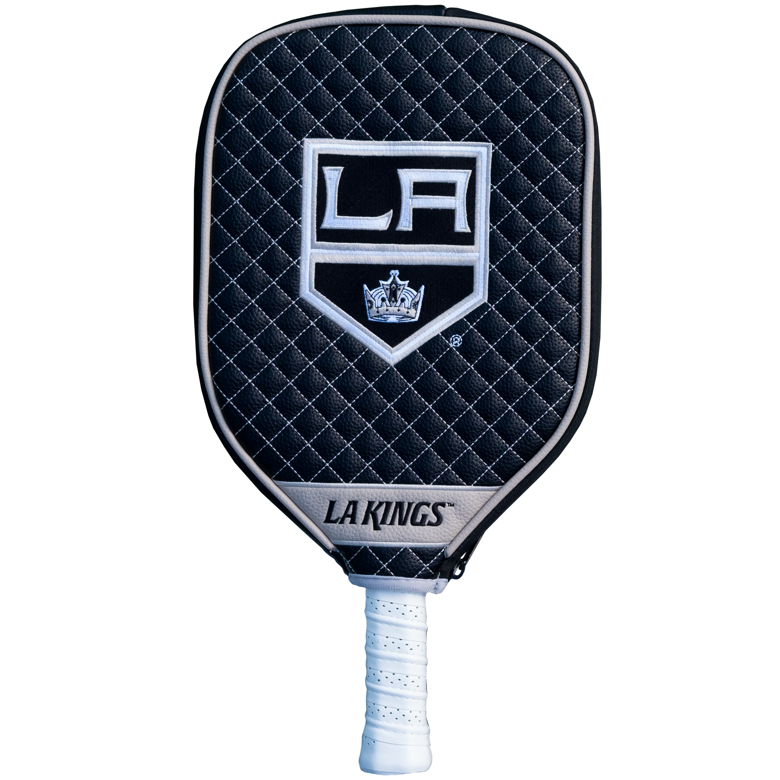 Los Angeles Kings Quilted Pickleball Paddle Cover (Black)