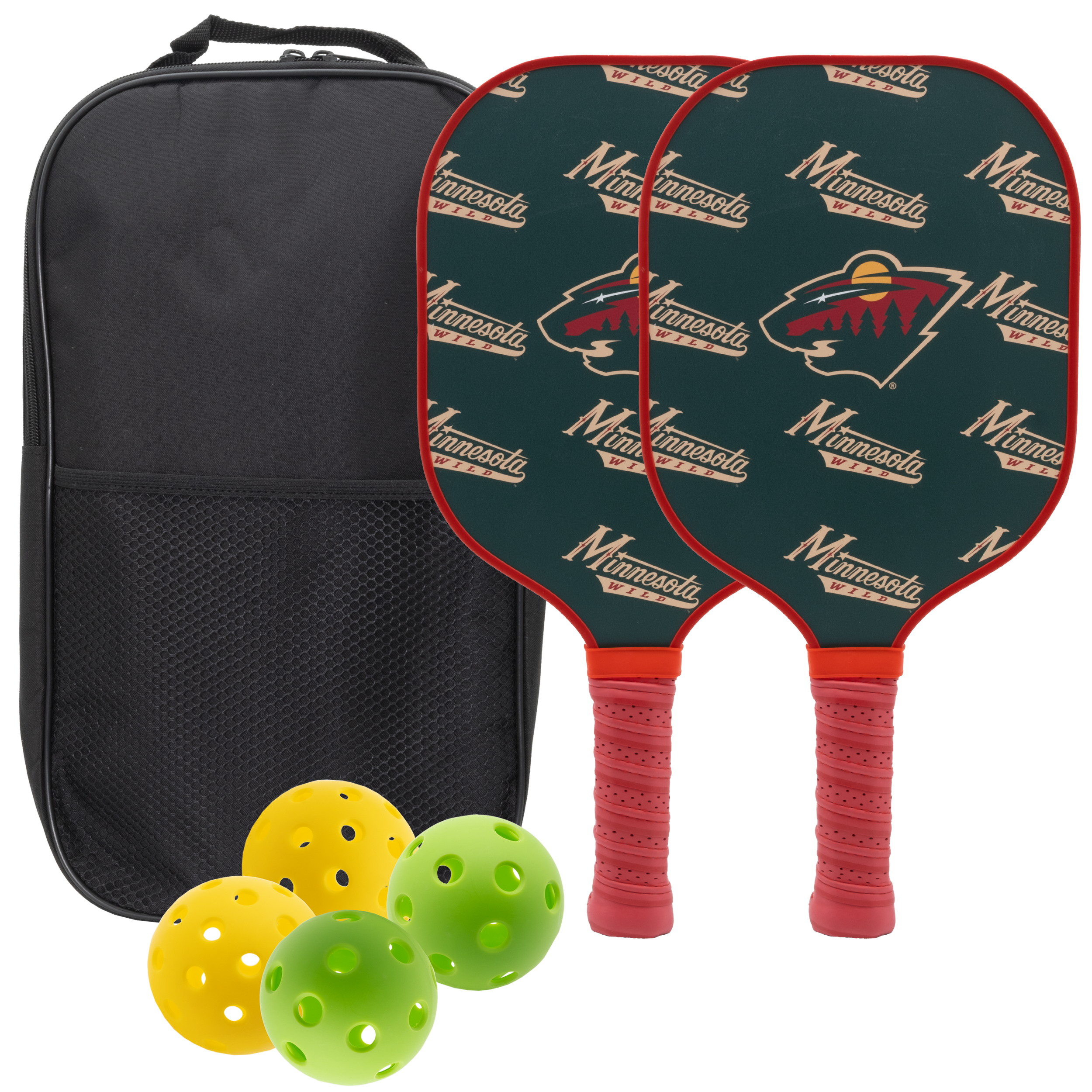 Minnesota Wild Pickleball Paddle Set