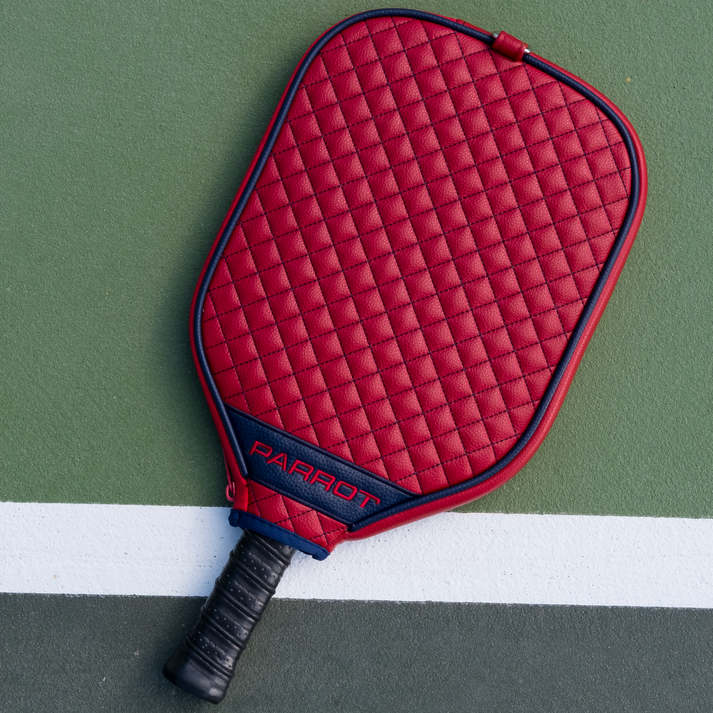 Montreal Canadiens Quilted Pickleball Paddle Cover (Dark Red)