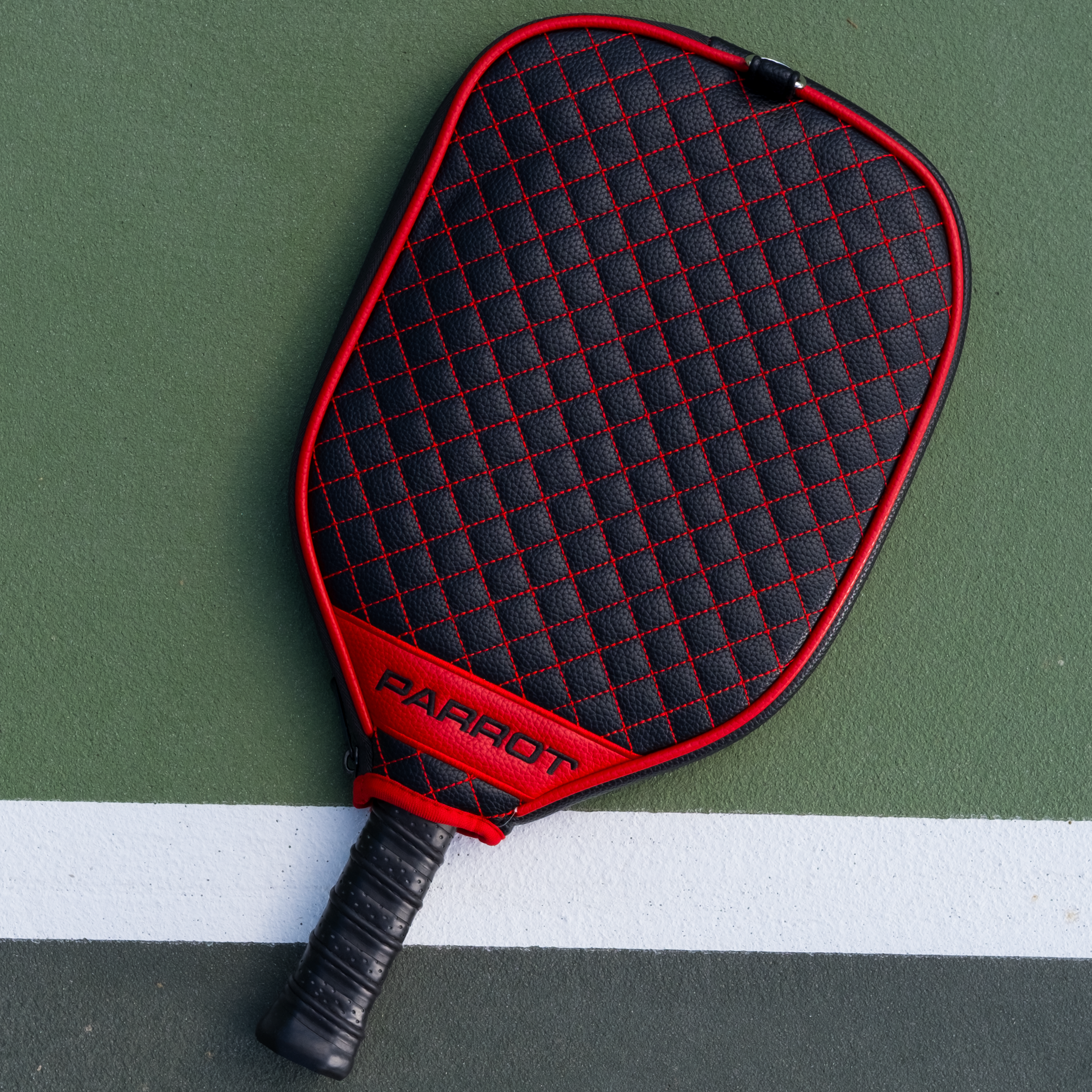 New Jersey Devils Quilted Pickleball Paddle Cover (Black)