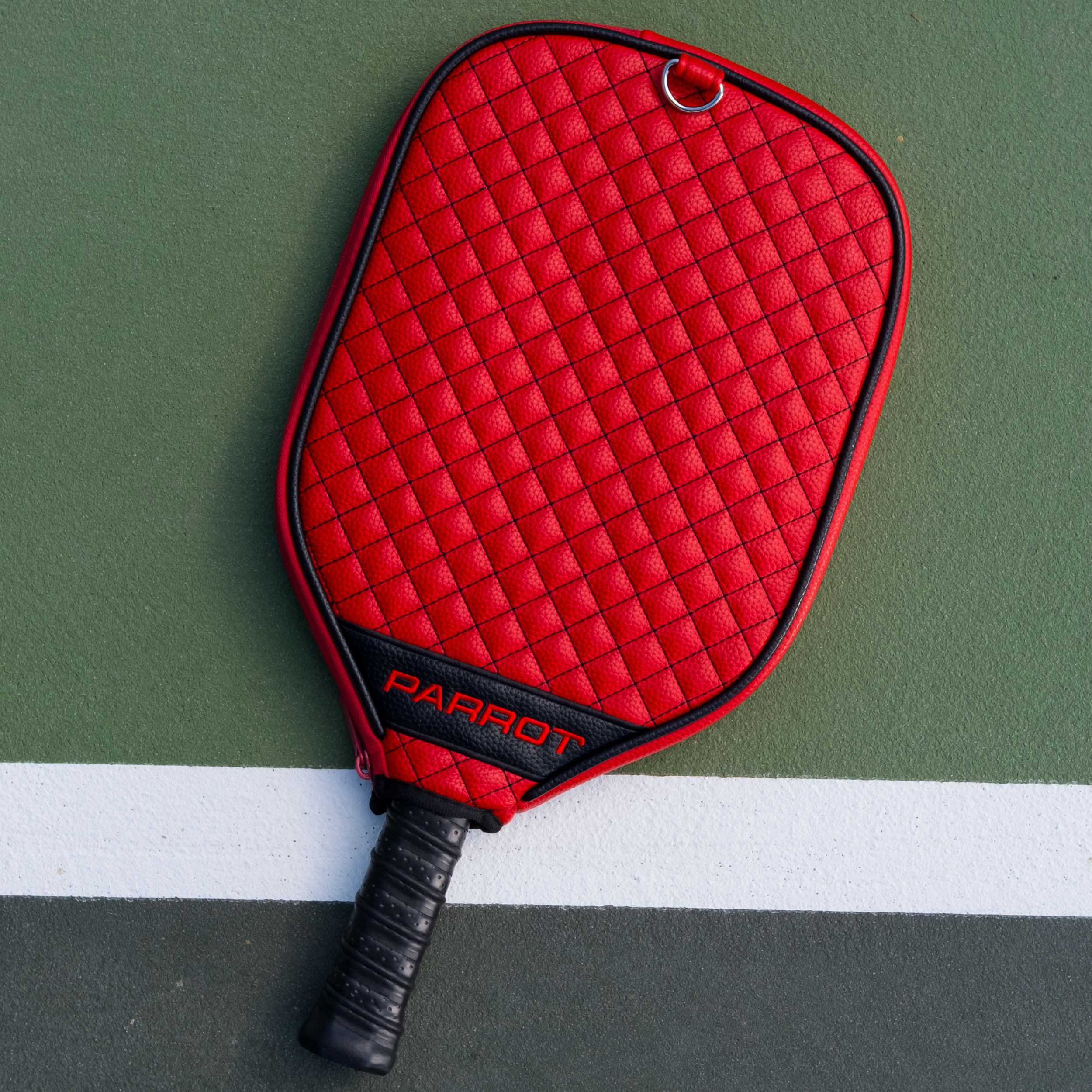 New Jersey Devils Quilted Pickleball Paddle Cover (Red)