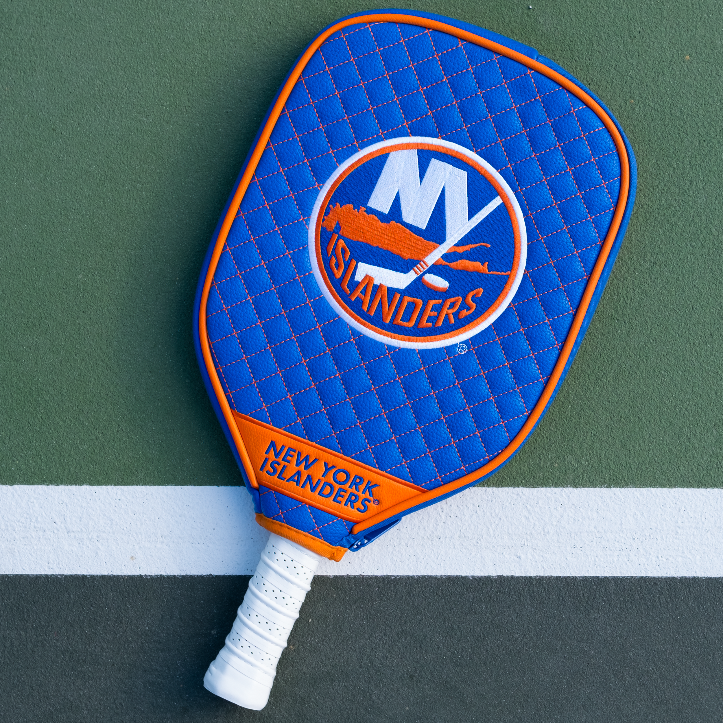 New York Islanders Quilted Pickleball Paddle Cover (Royal)