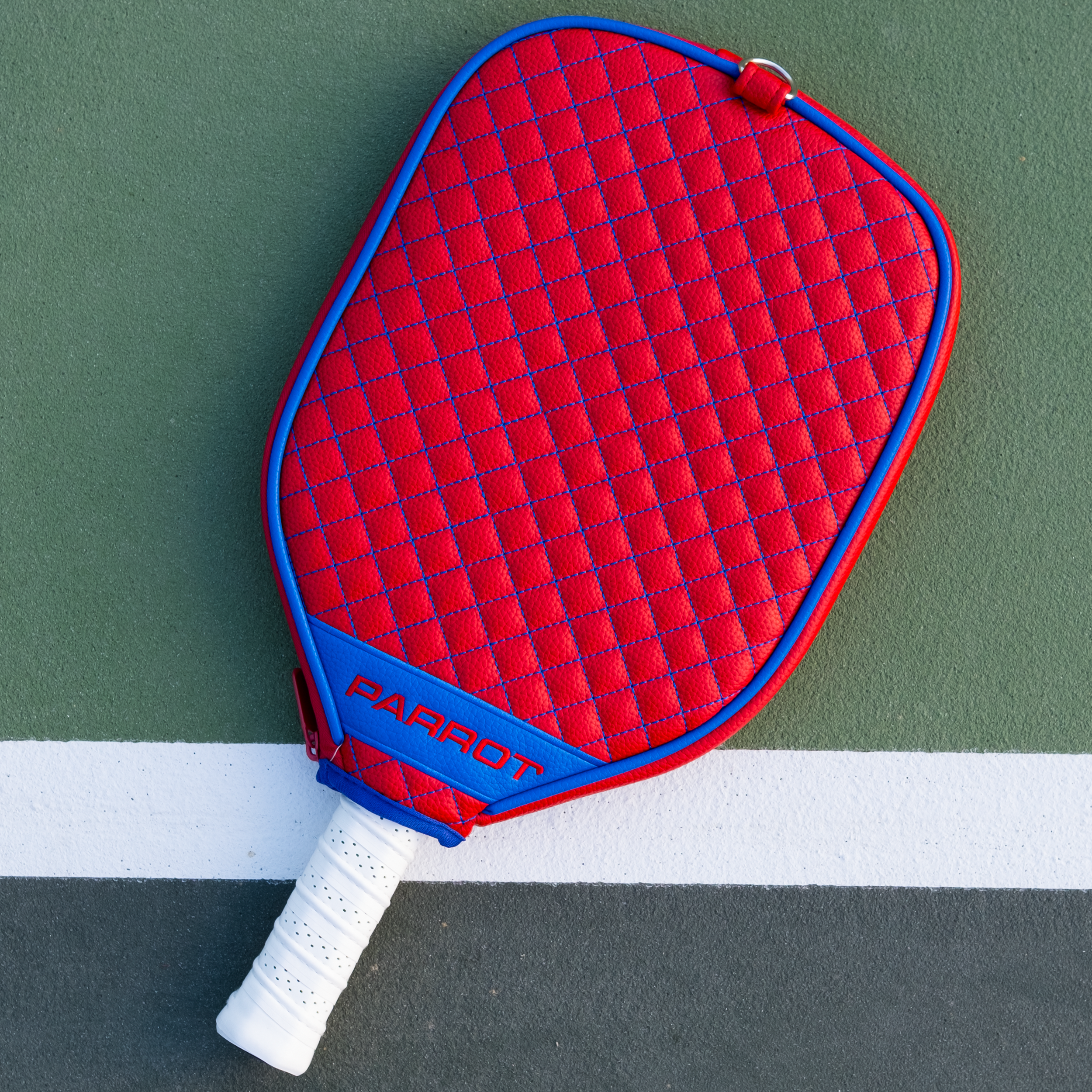 New York Rangers Quilted Pickleball Paddle Cover (Red)