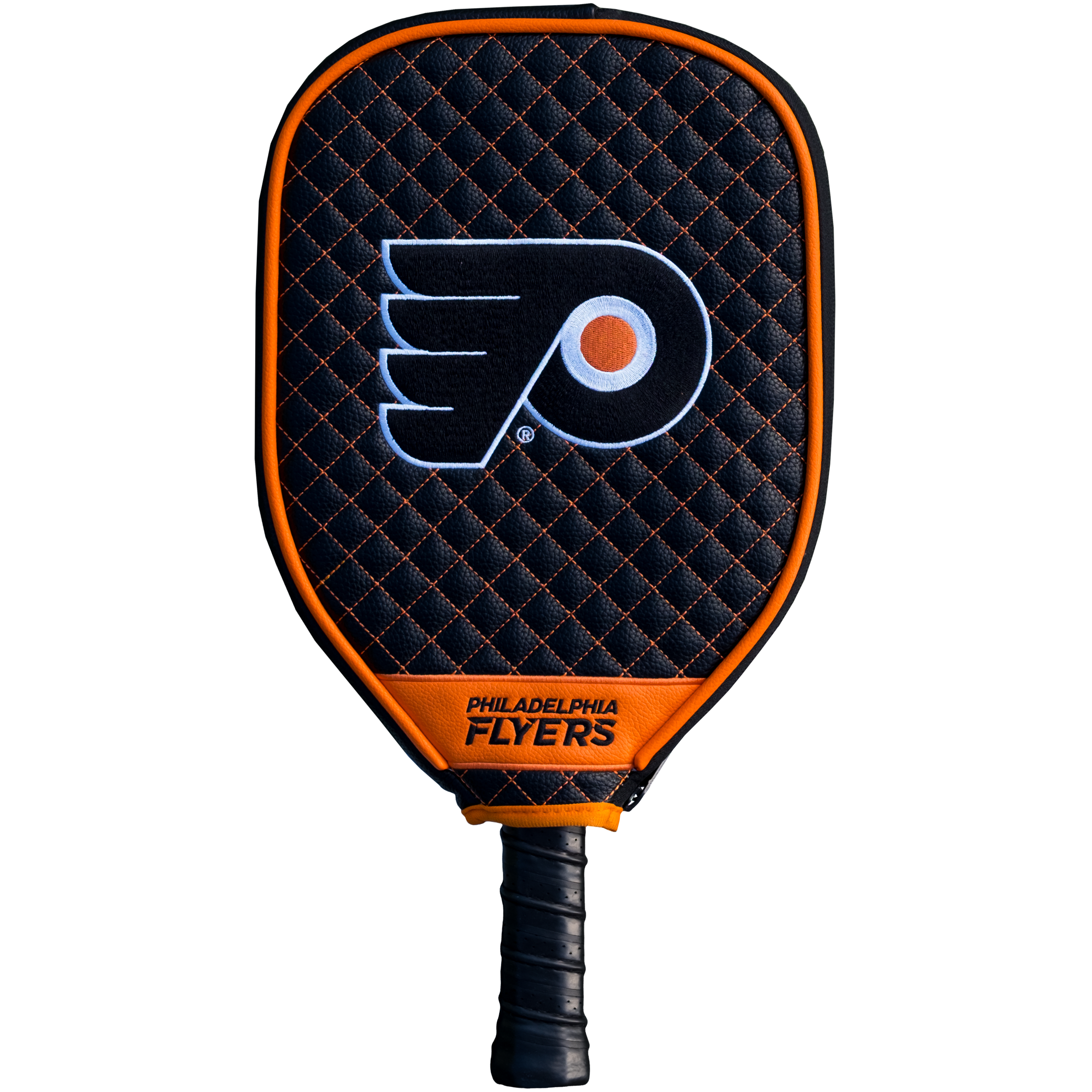 Philadelphia Flyers Quilted Pickleball Paddle Cover (Black)