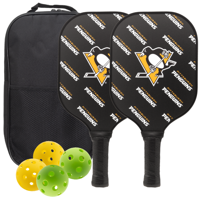 Pittsburgh Penguins Pickleball Paddle Set