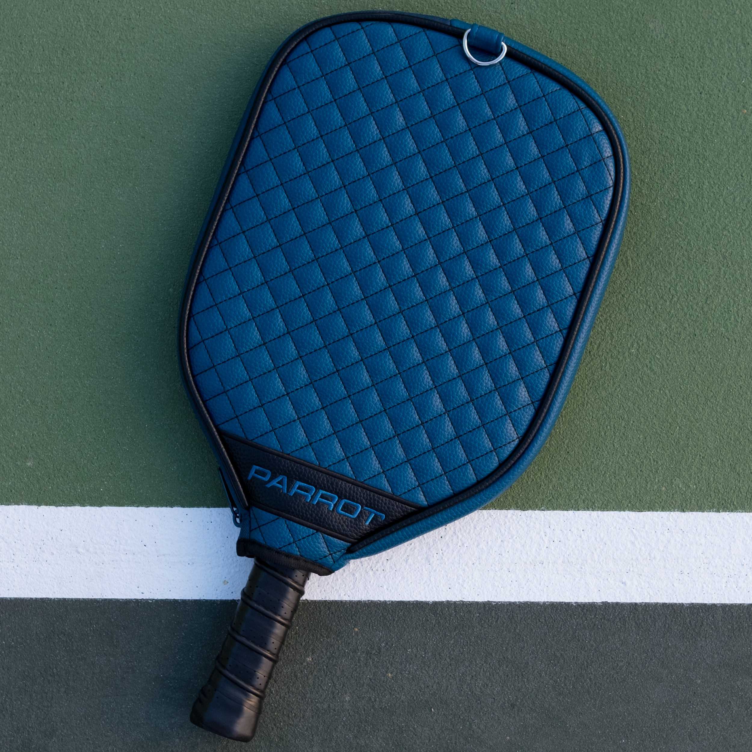 San Jose Sharks Quilted Pickleball Paddle Cover (Teal)