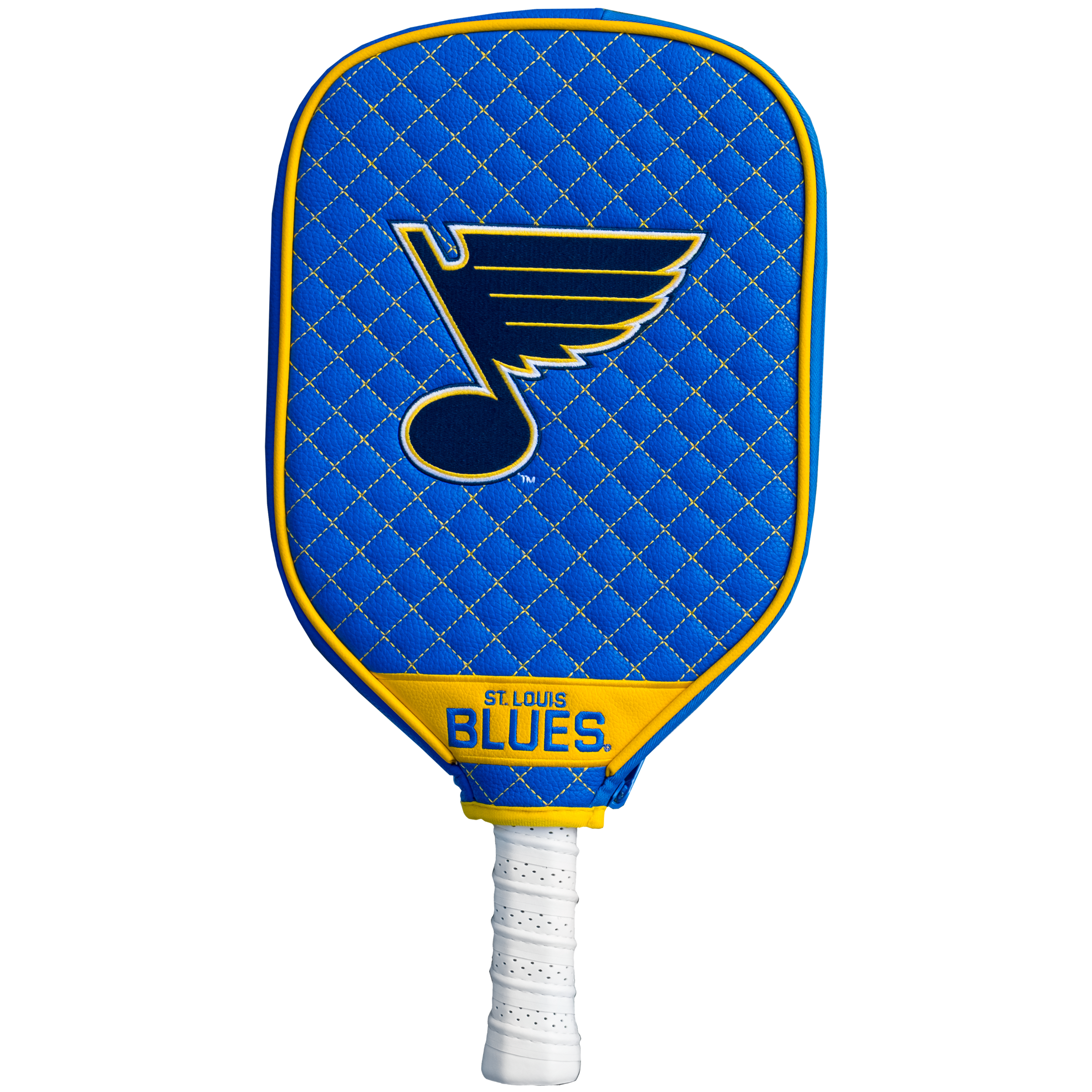 St Louis Blues Quilted Pickleball Paddle Cover (Royal)