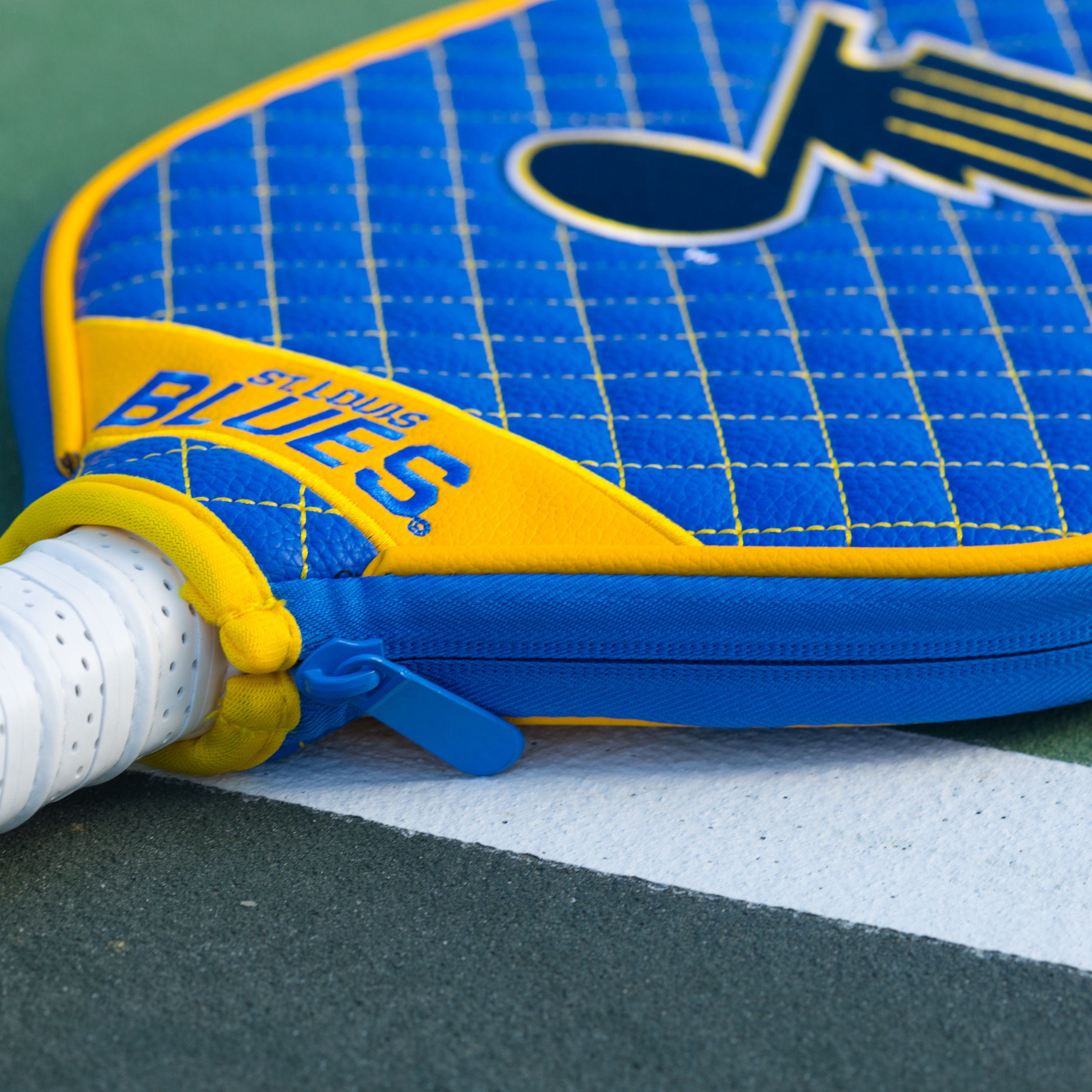 St Louis Blues Quilted Pickleball Paddle Cover (Royal)