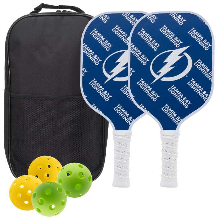 Tampa Bay Lightning Pickleball Paddle Set