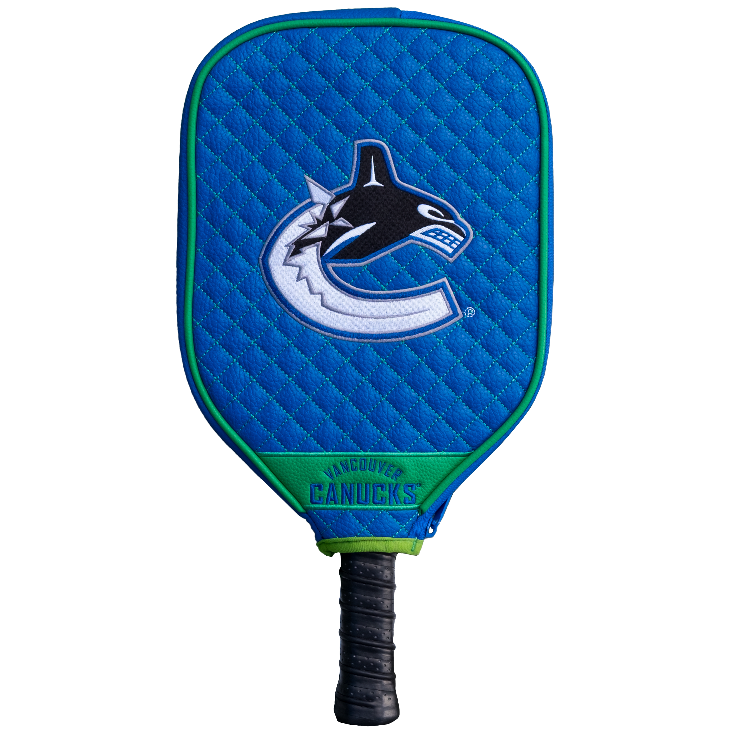 Vancouver Canucks Quilted Pickleball Paddle Cover (Royal)