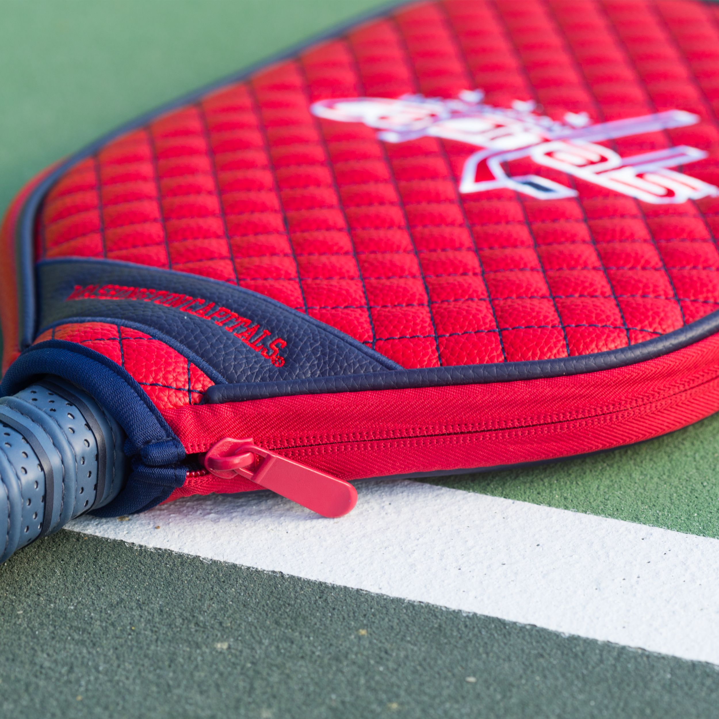 Washington Capitals Quilted Pickleball Paddle Cover (Red)