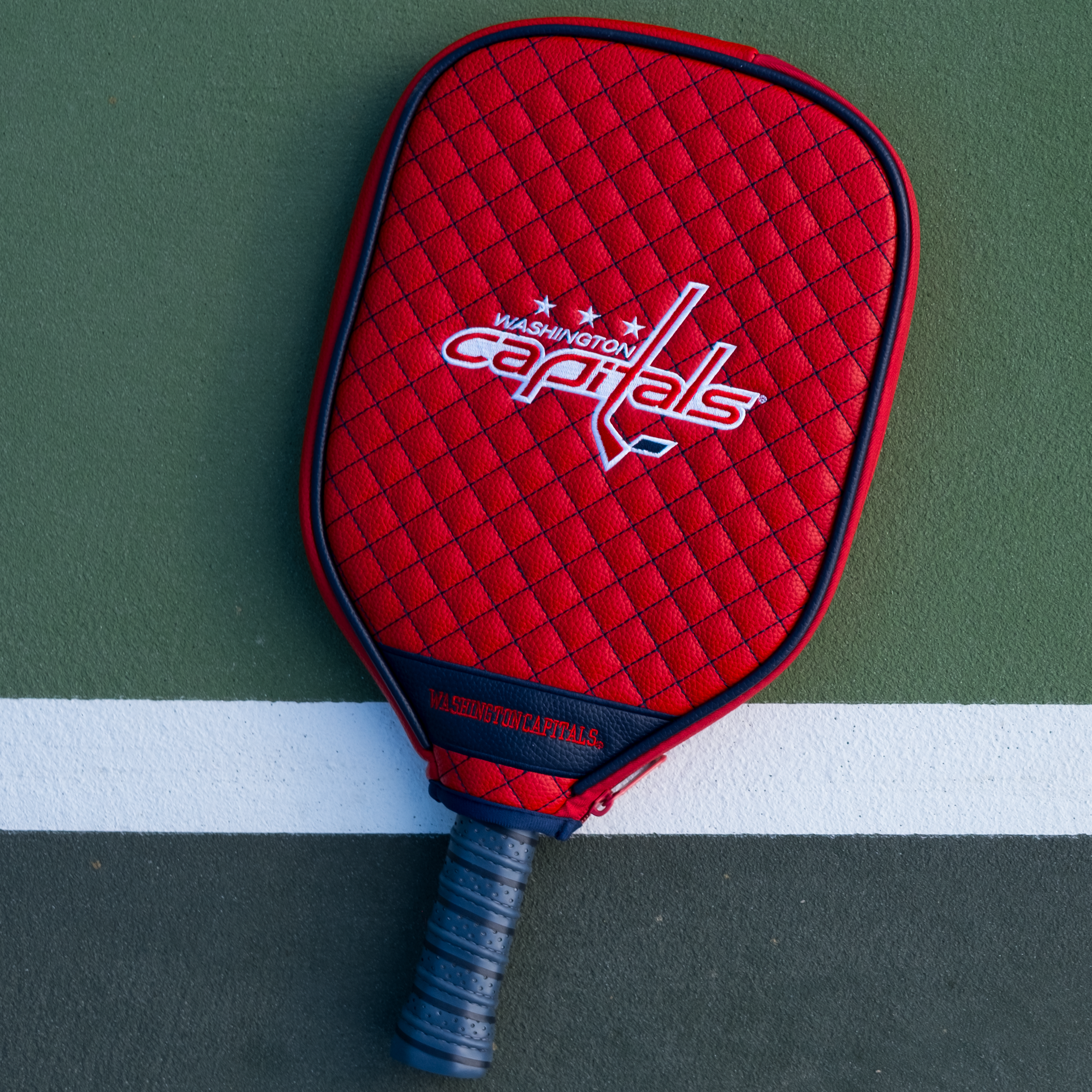 Washington Capitals Quilted Pickleball Paddle Cover (Red)