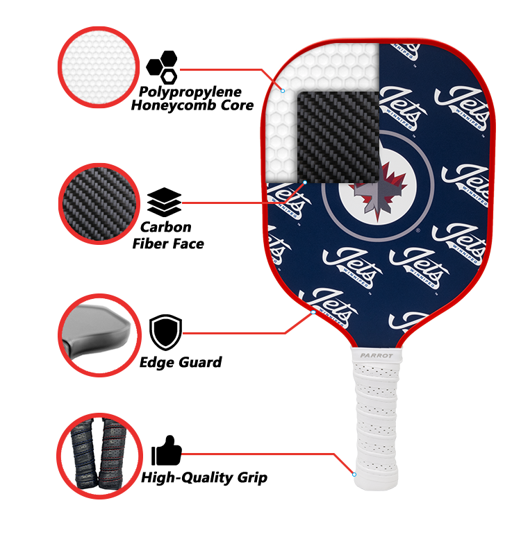 Winnipeg Jets Pickleball Paddle