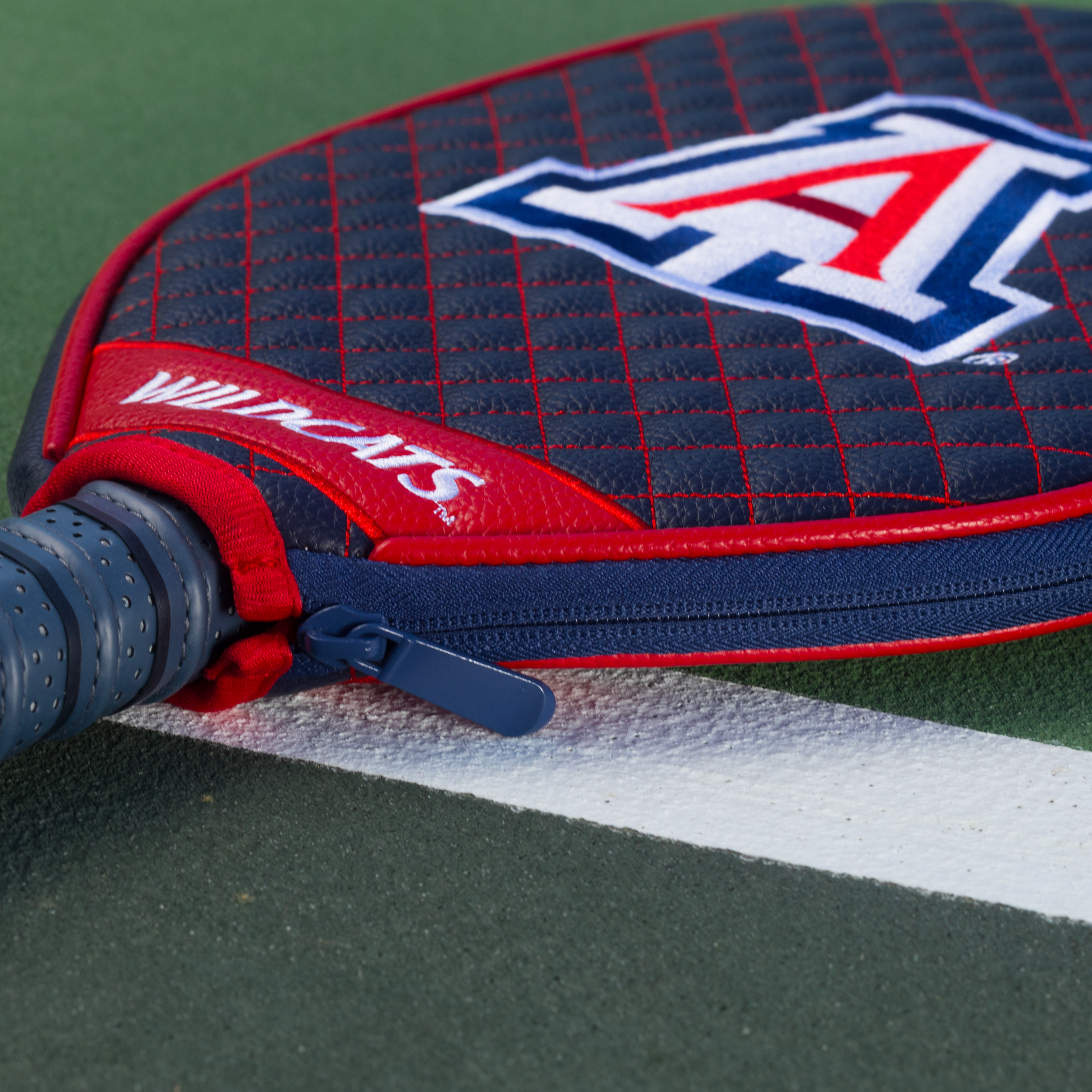 Arizona Wildcats Quilted Pickleball Paddle Cover (Navy)