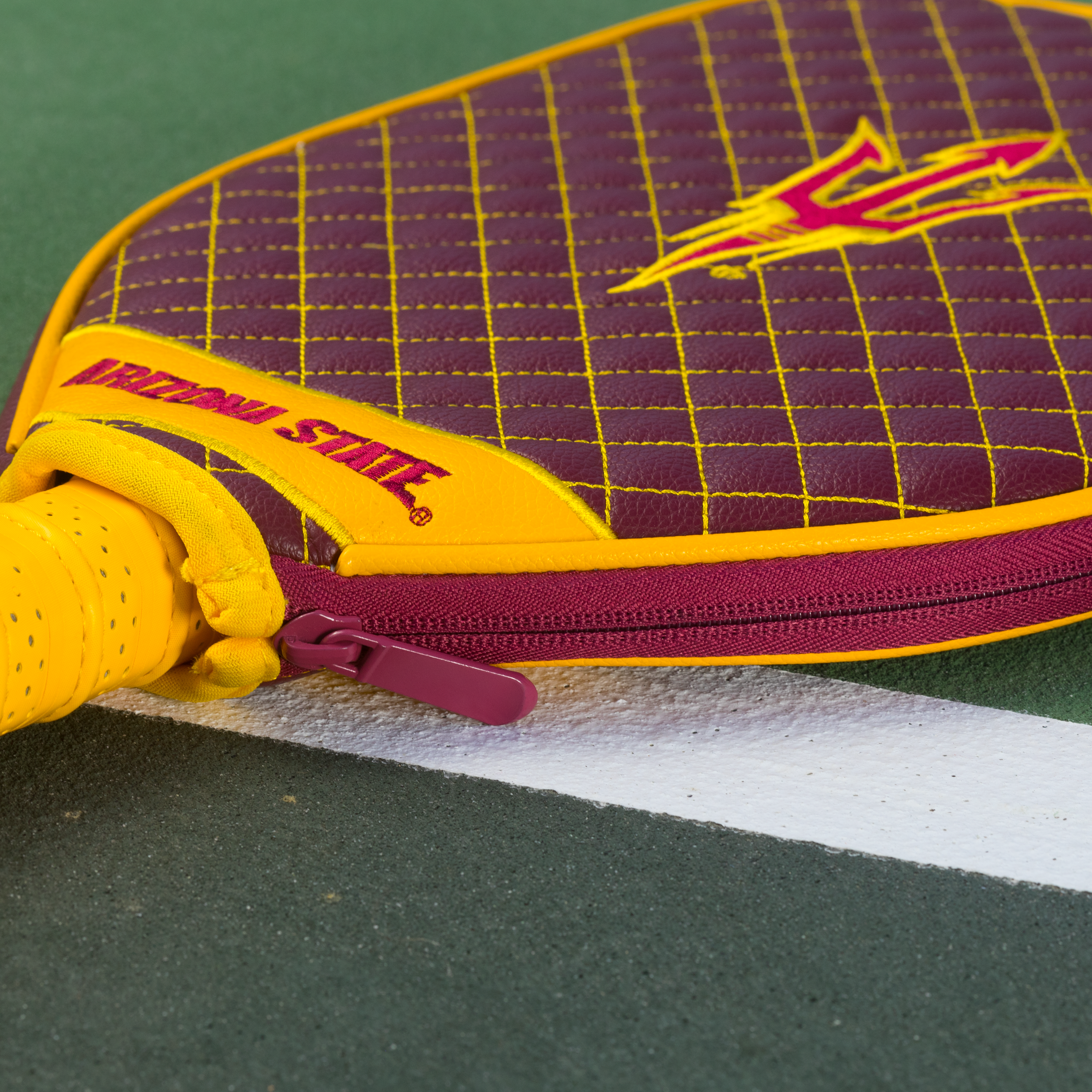 Arizona State Sun Devils Quilted Pickleball Paddle Cover (Maroon)