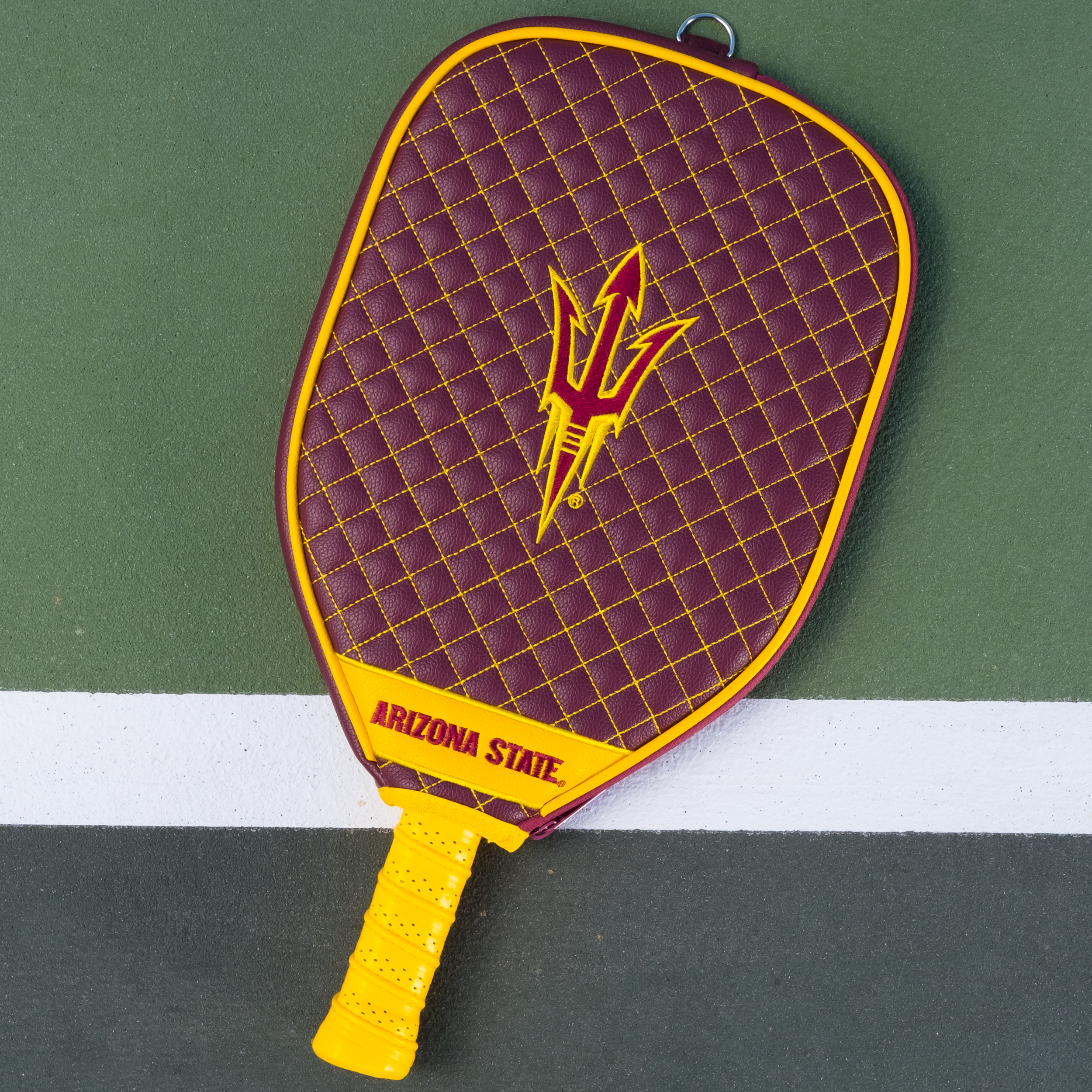 Arizona State Sun Devils Quilted Pickleball Paddle Cover (Maroon)