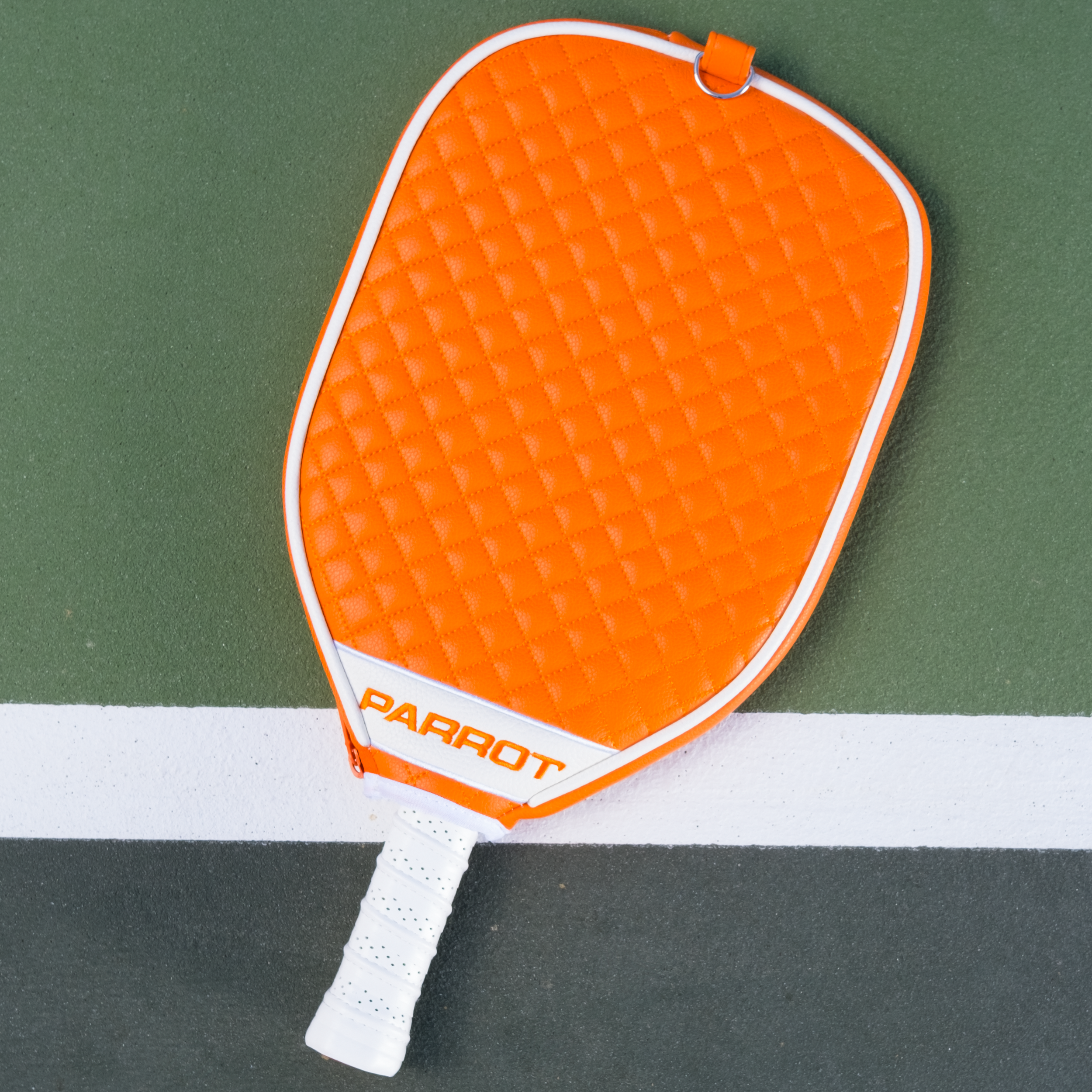 Clemson Tigers Quilted Pickleball Paddle Cover (Orange)