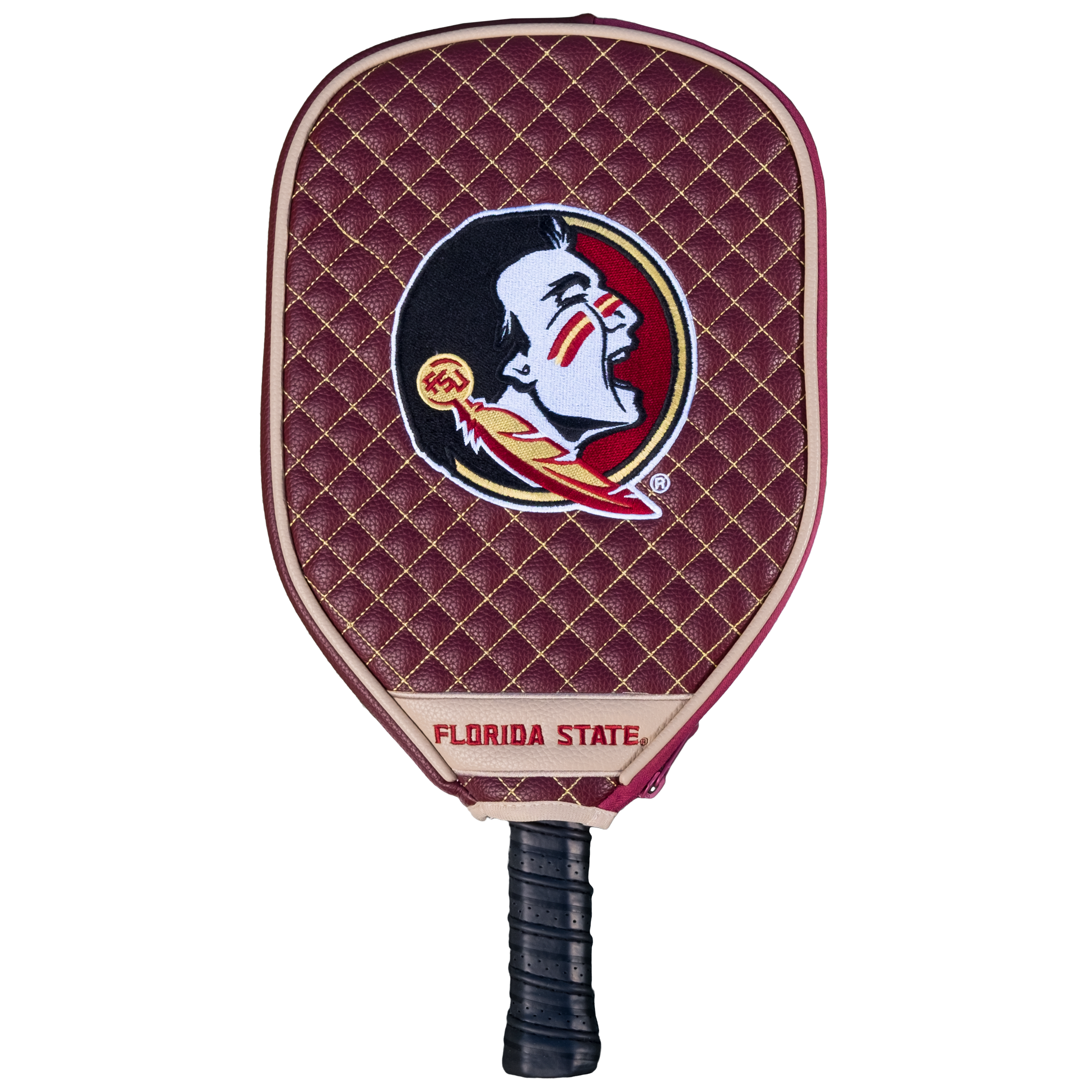 Florida State Seminoles Quilted Pickleball Paddle Cover (Maroon)